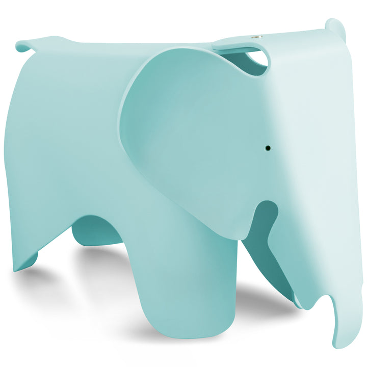 Contemporary plastic ottoman eli in close up details.