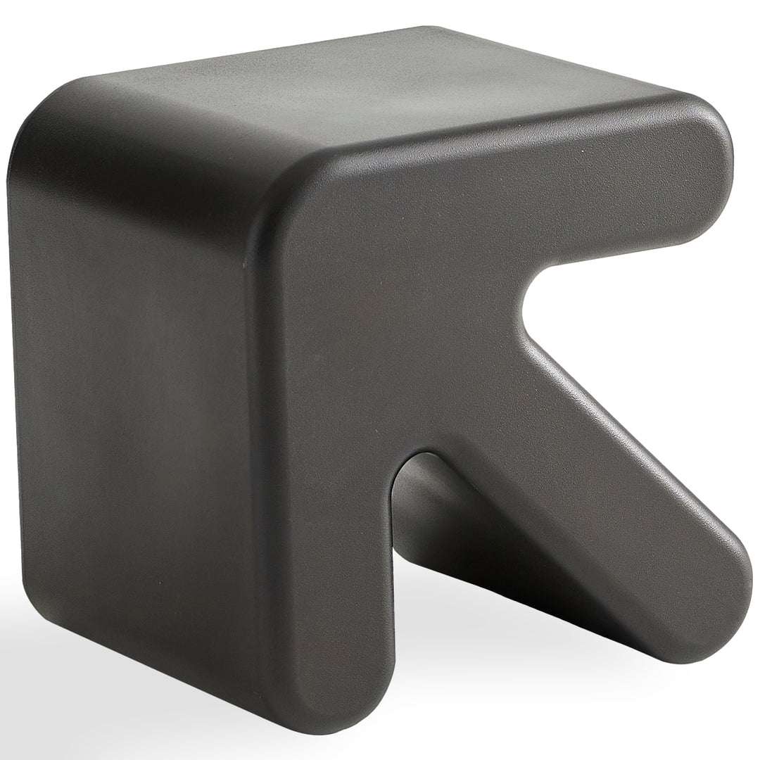 Contemporary Plastic Stool Side Table ARROW