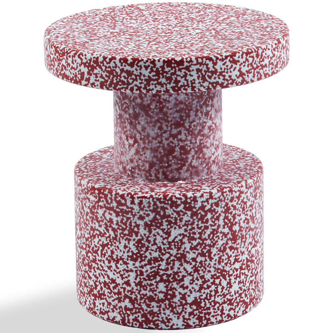 Contemporary plastic stool side table pixel detail 7.