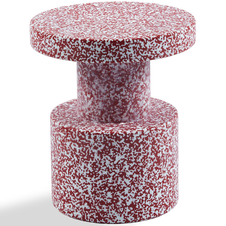 Contemporary plastic stool side table pixel detail 7.
