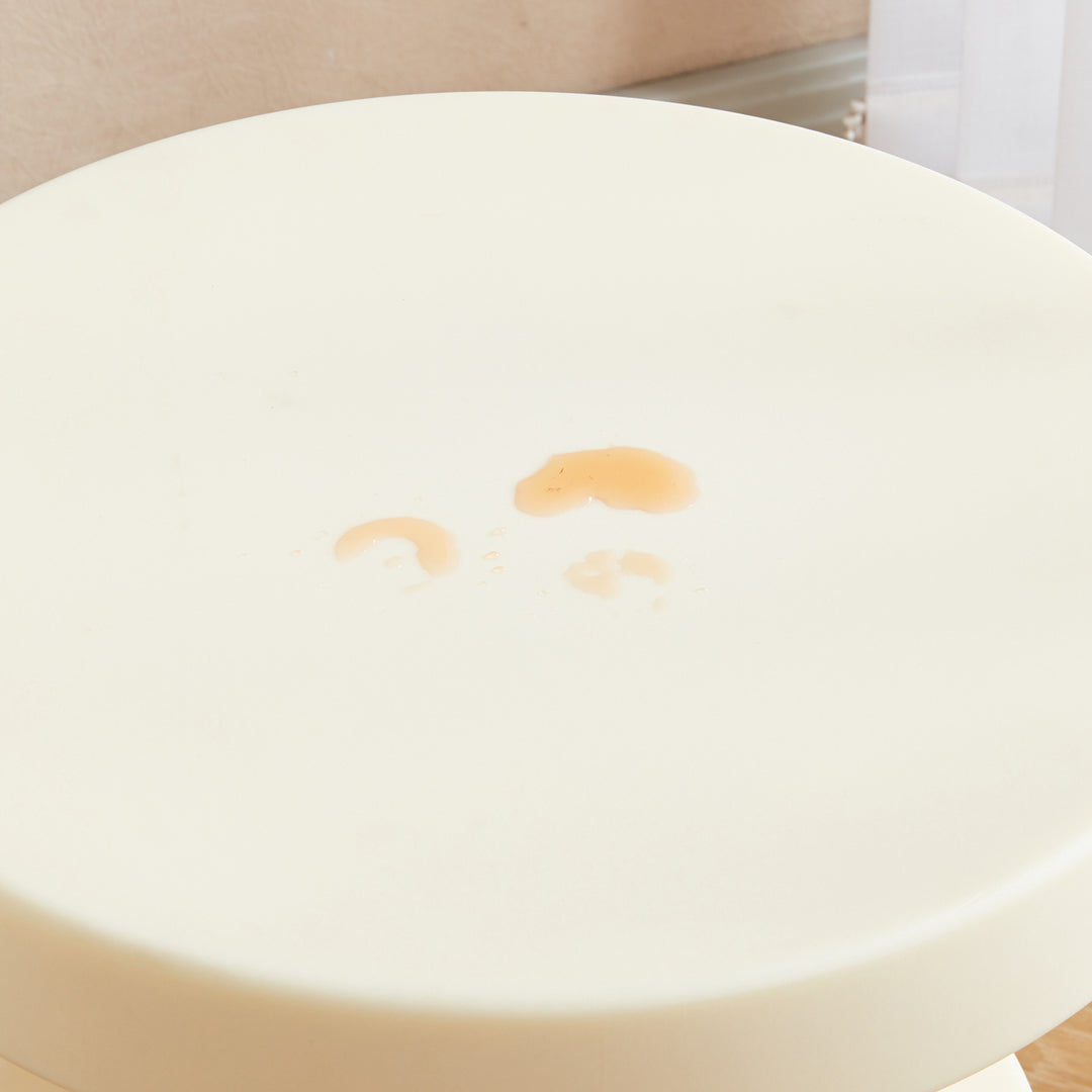 Contemporary plastic stool side table pixel detail 5.