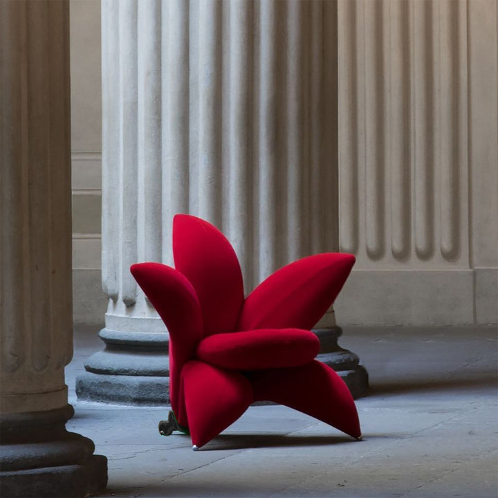 Contemporary Velvet 1 Seater Sofa Chair GETSUEN