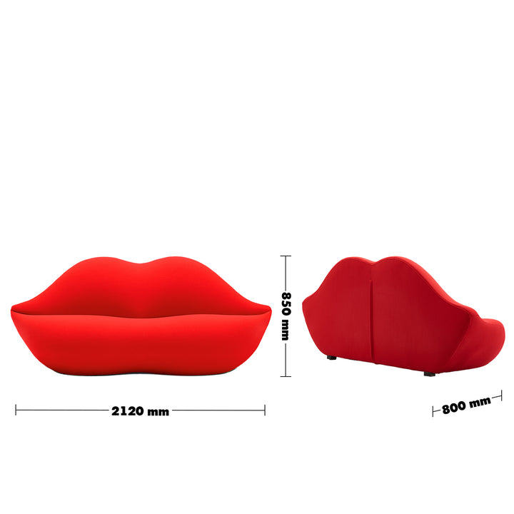 Contemporary velvet 2 seater sofa bocca size charts.