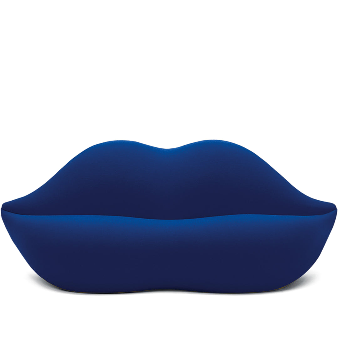 Contemporary velvet 2 seater sofa bocca detail 5.