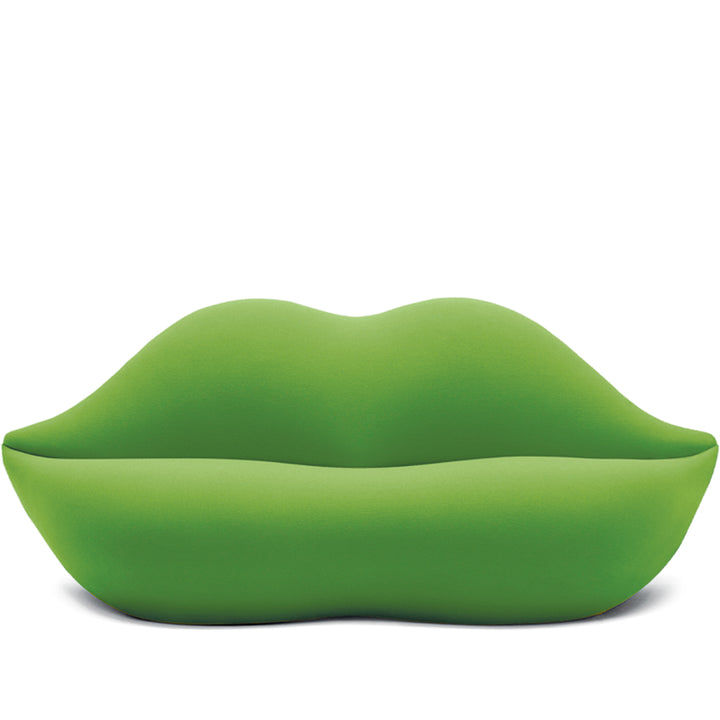Contemporary velvet 2 seater sofa bocca detail 6.