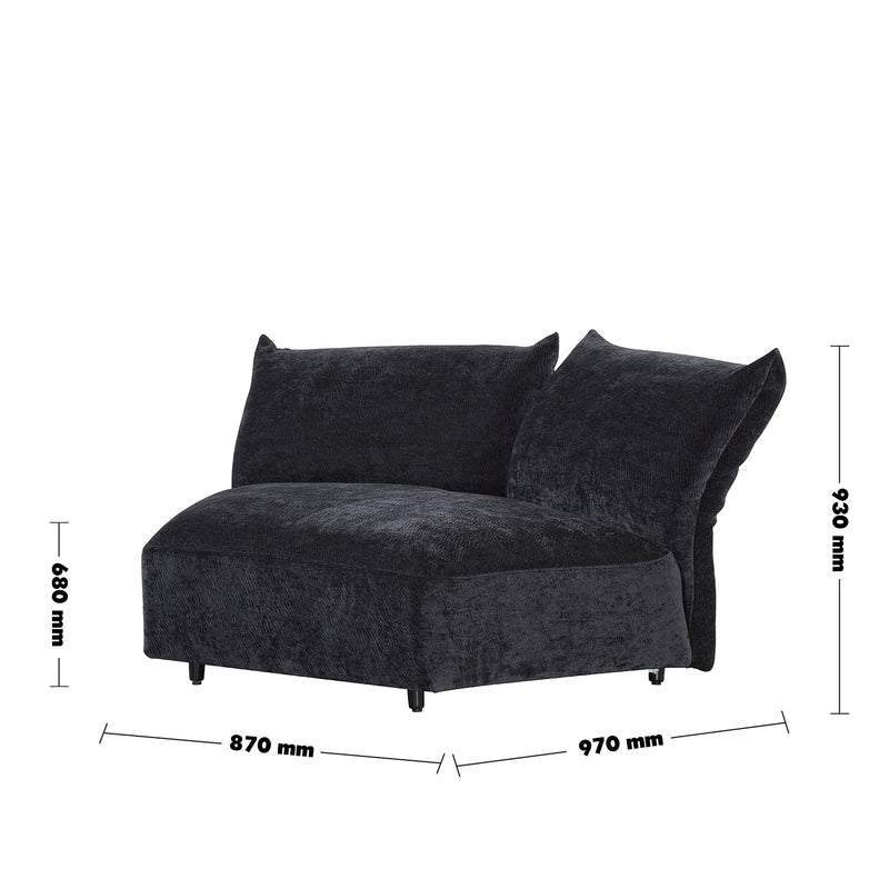 Bauhaus velvet fabric modular small joint connection sofa flower size charts.