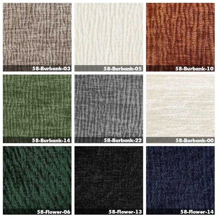 Contemporary Velvet Fabric Modular Small Joint Connection Sofa FLOWER