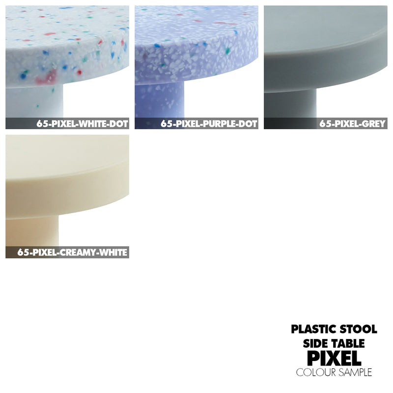 Bauhaus Plastic Stool Side Table PIXEL Color Swatches_2