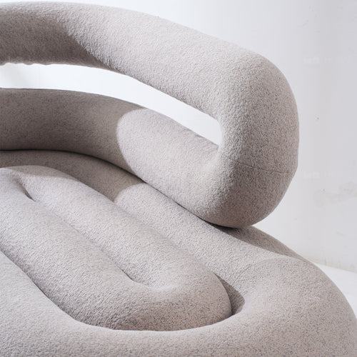 Cream Boucle 2 Seater Sofa MERINGUE Good to Know Preview-1