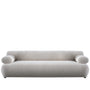 Cream Boucle Fabric 3 Seater Sofa MOCHI