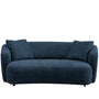 Cream Mixed Weave Fabric 2 Seater Sofa NAVI