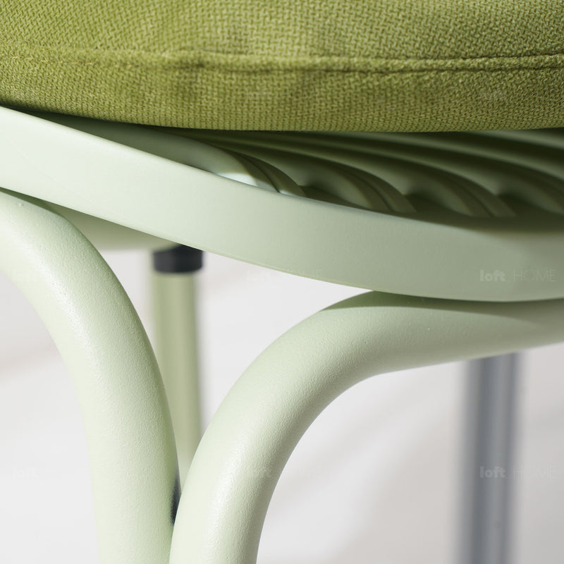 Bauhaus Plastic Dining Chair SCONES Material Details Chart