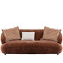 Cream Velvet Fabric 2 Seater Sofa COCOA