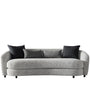Cream Boucle Fabric 3 Seater Sofa NOVA