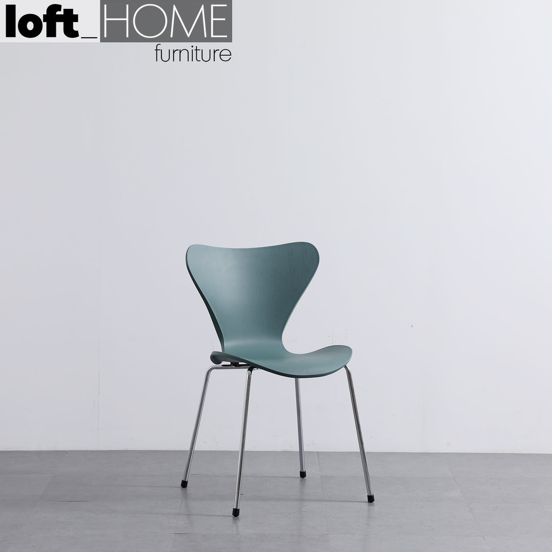 (Fast Delivery) Scandinavian Plastic Dining Chair ANT GREEN Color Variant