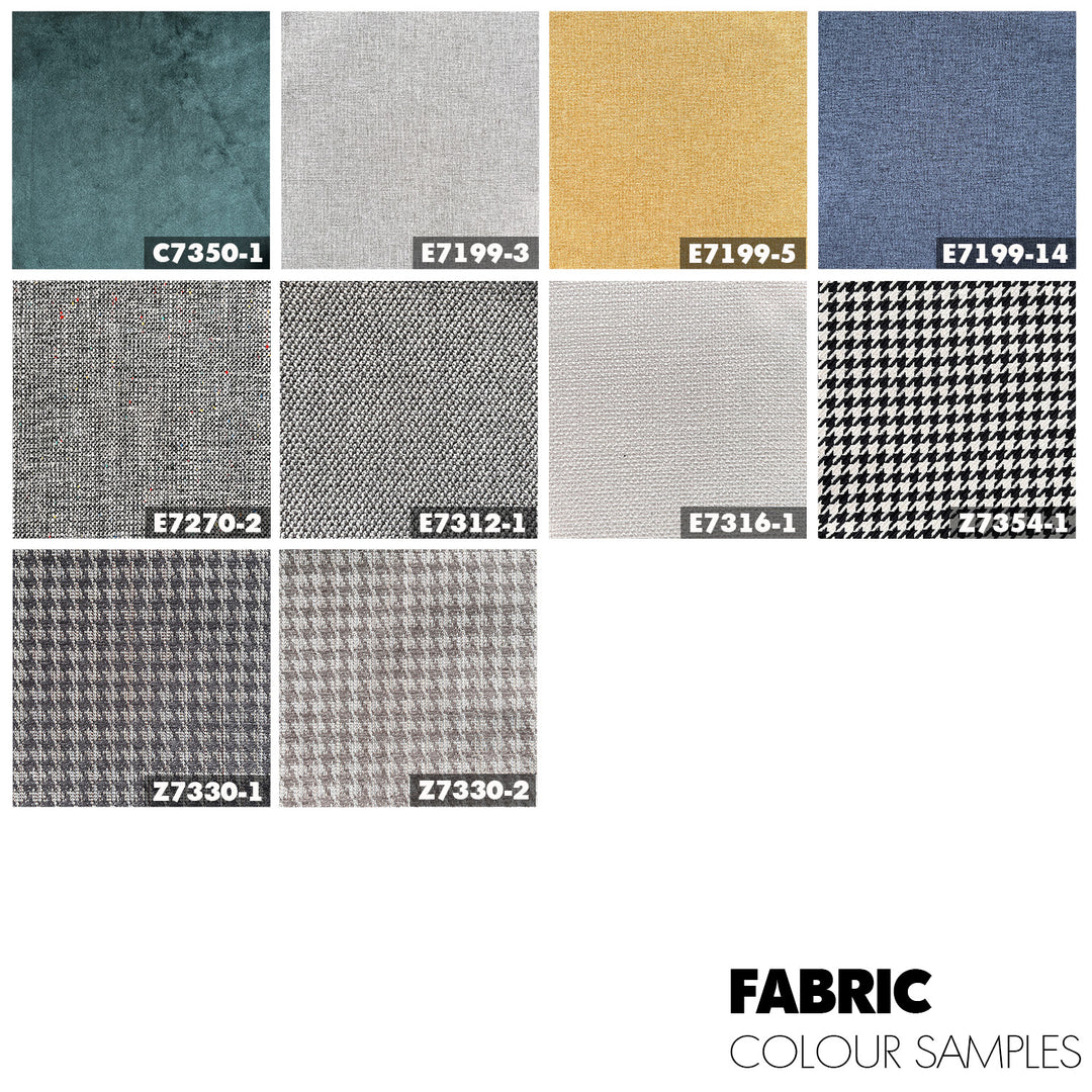01-LH Fabric Sofa Series color swatches.