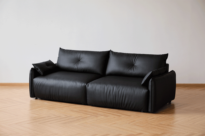 Modern genuine leather electric recliner 3 seater sofa evena detail 14.