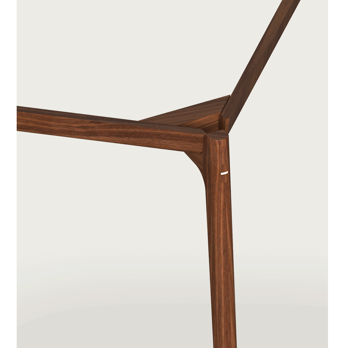 Japandi Walnut Wood Dining Table CHRONO Good to Know - 4