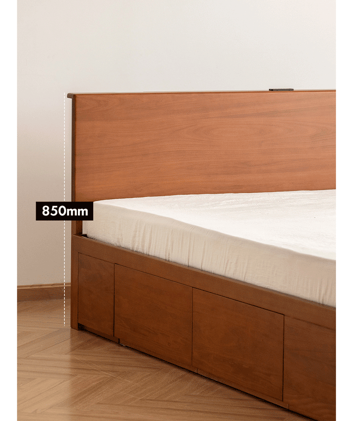 Vintage boxwood lift-up storage bed with drawer kangaroo color swatches.