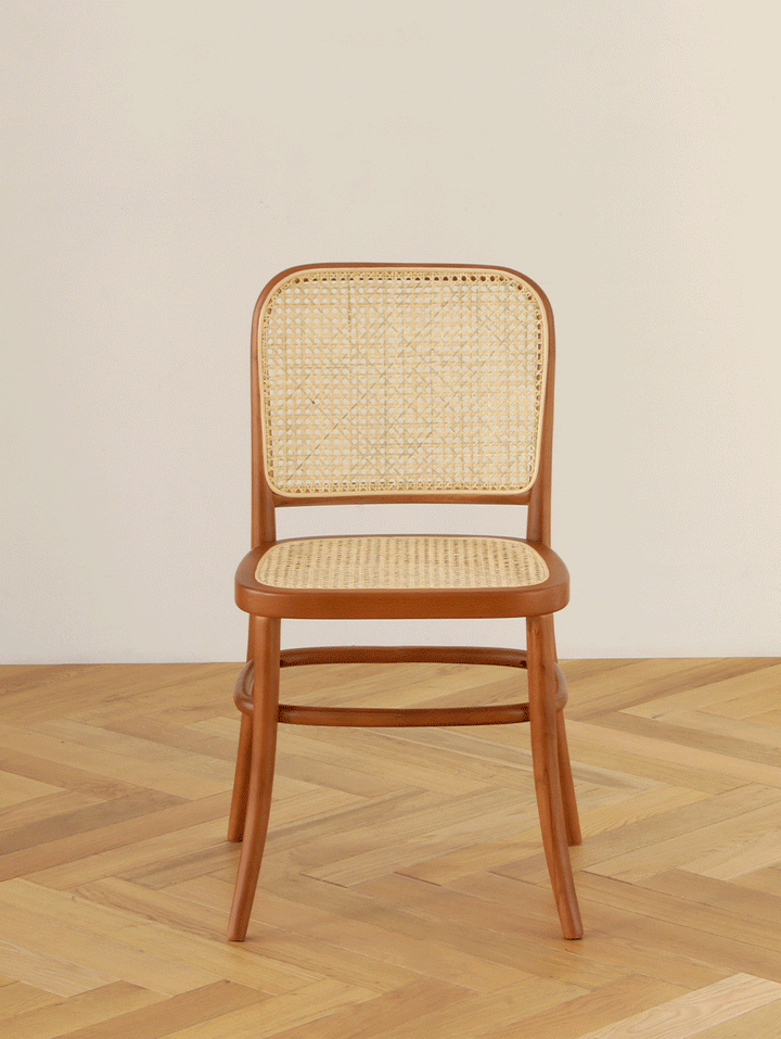 Scandinavian rattan dining chair no811 color swatches.