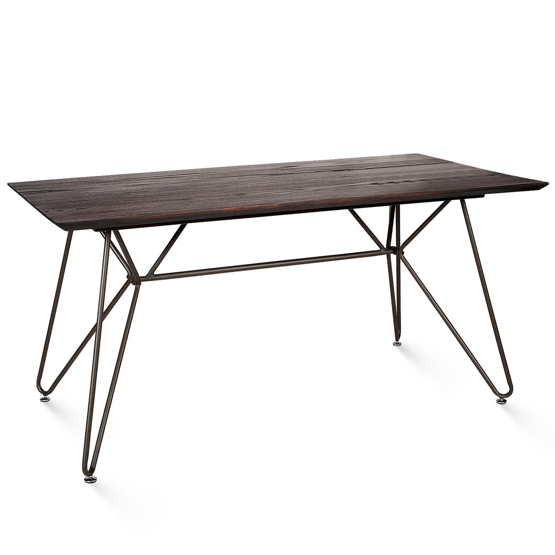 Industrial Elm Wood Dining Table SLOP SPIDER