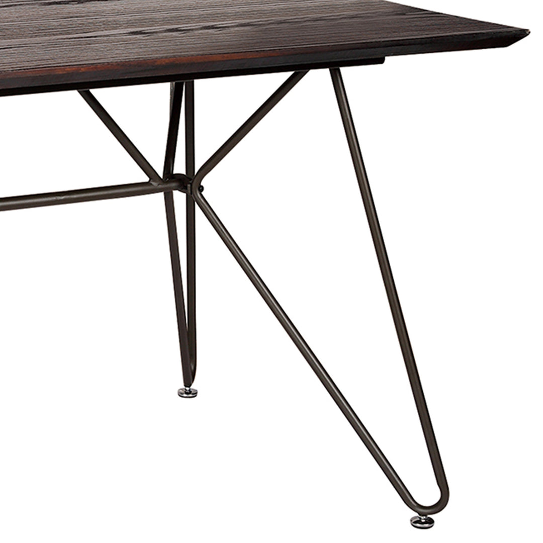 Industrial Elm Wood Dining Table SLOP SPIDER