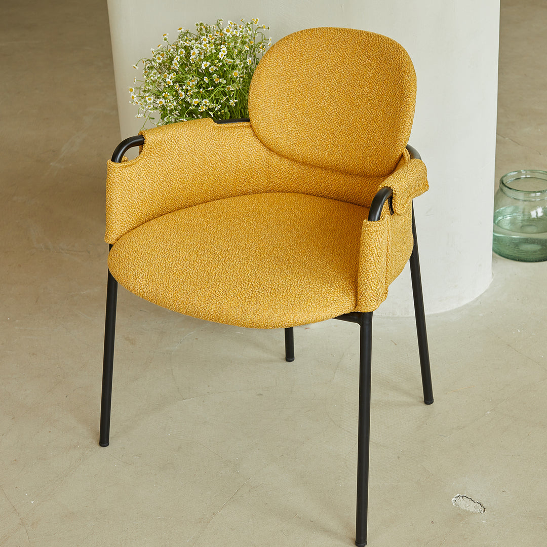 Industrial Fabric Dining Chair CLO