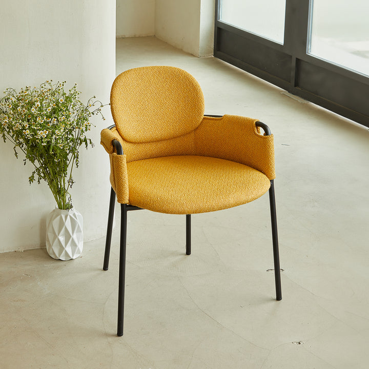 Industrial Fabric Dining Chair CLO