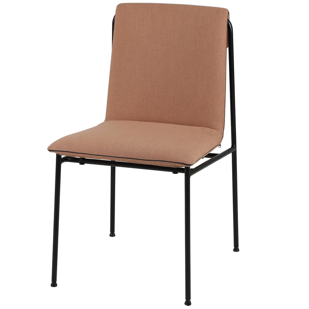 Industrial Fabric Dining Chair FLOAT