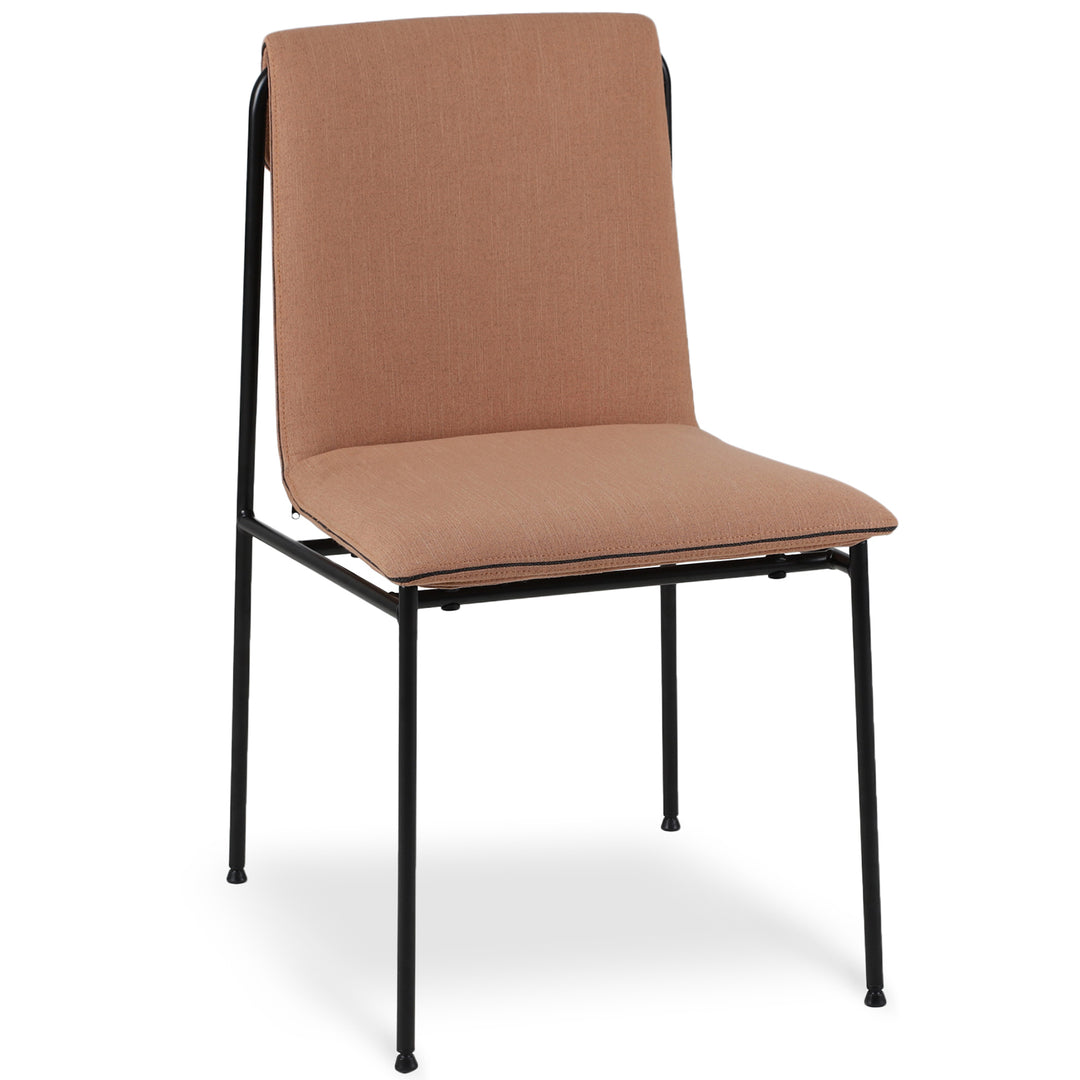 Industrial Fabric Dining Chair FLOAT