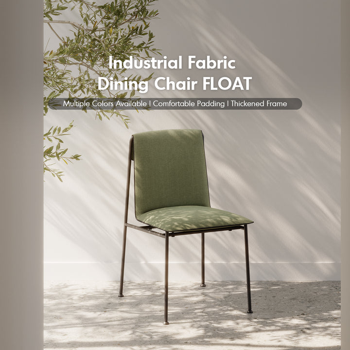 Industrial Fabric Dining Chair FLOAT