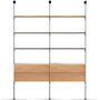 Double Unit · 6 Shelves · 4 Drawers