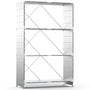 Industrial Aluminium Bookshelf CUBE