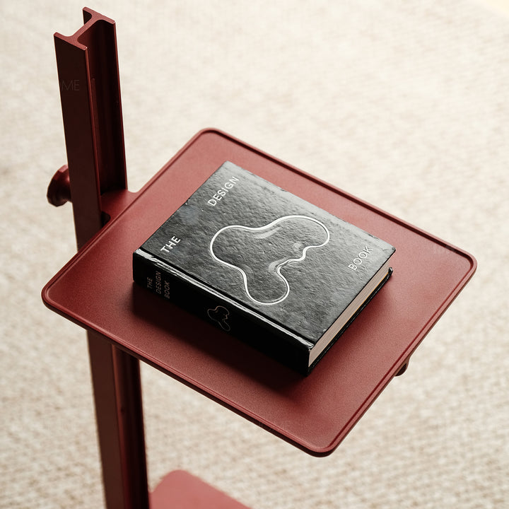 Industrial steel side table string conceptual design.