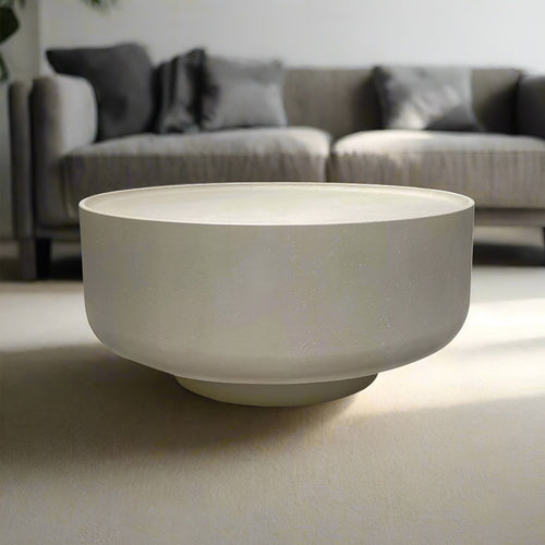 Japandi Microcement Round Coffee Table OVA Good to Know Preview-1