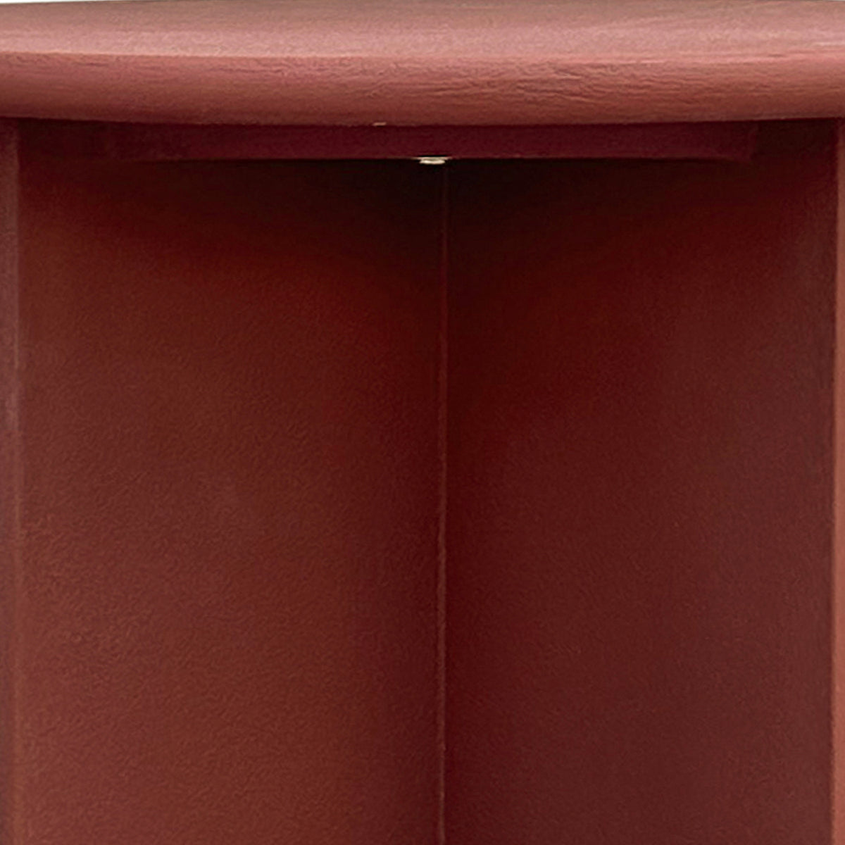 Japandi microcement side table arto color swatches.
