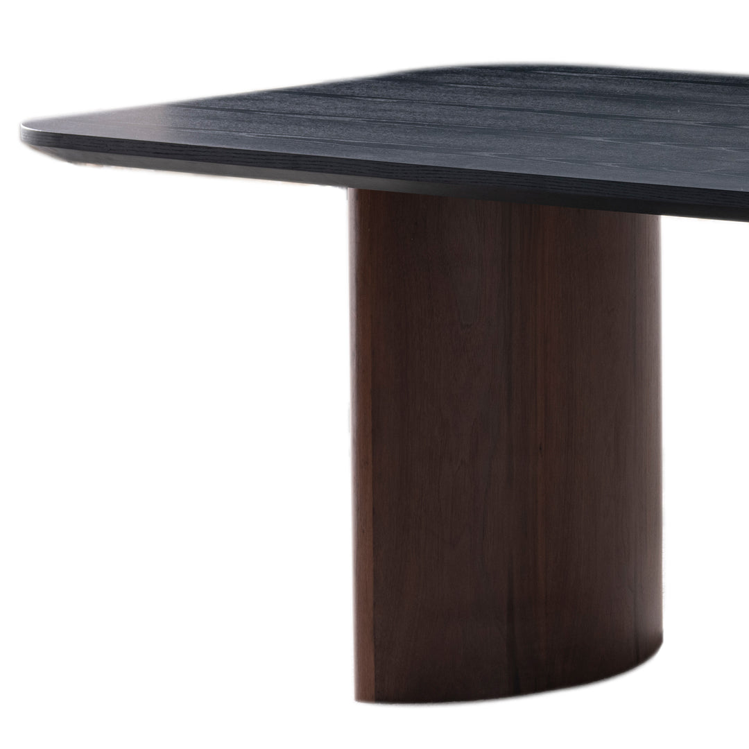 Japandi Wood Dining Table KOSZALIN