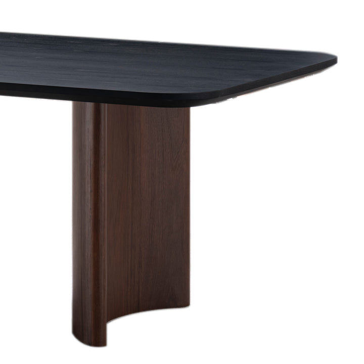 Japandi Wood Dining Table KOSZALIN