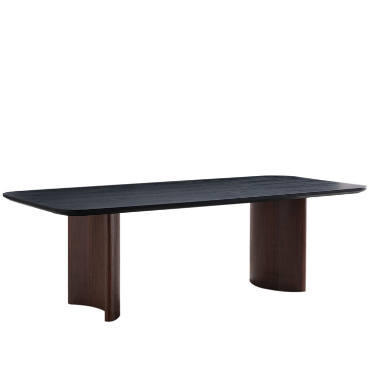 Japandi Wood Dining Table KOSZALIN