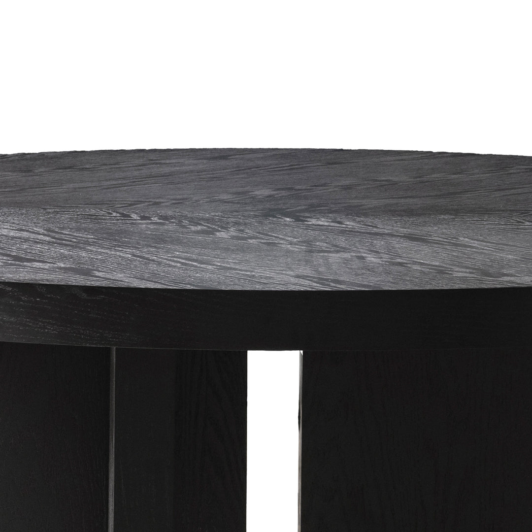 Japandi Wood Round Dining Table CARR