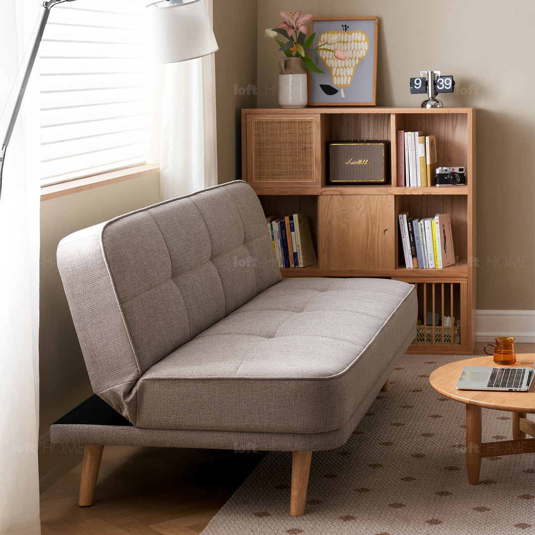 Japandi Fabric Sofa Bed FLEXI Detail 3