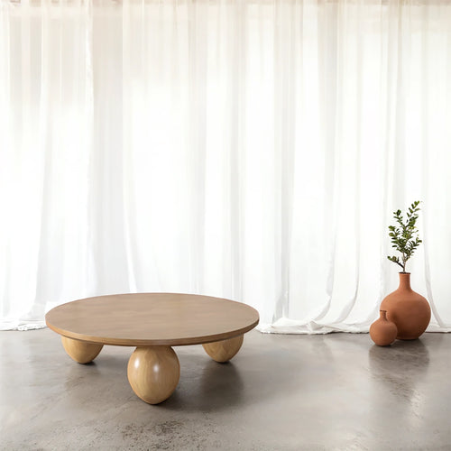 Scandinavian Rubber Wood Coffee Table TUMBO Good to Know Preview-1