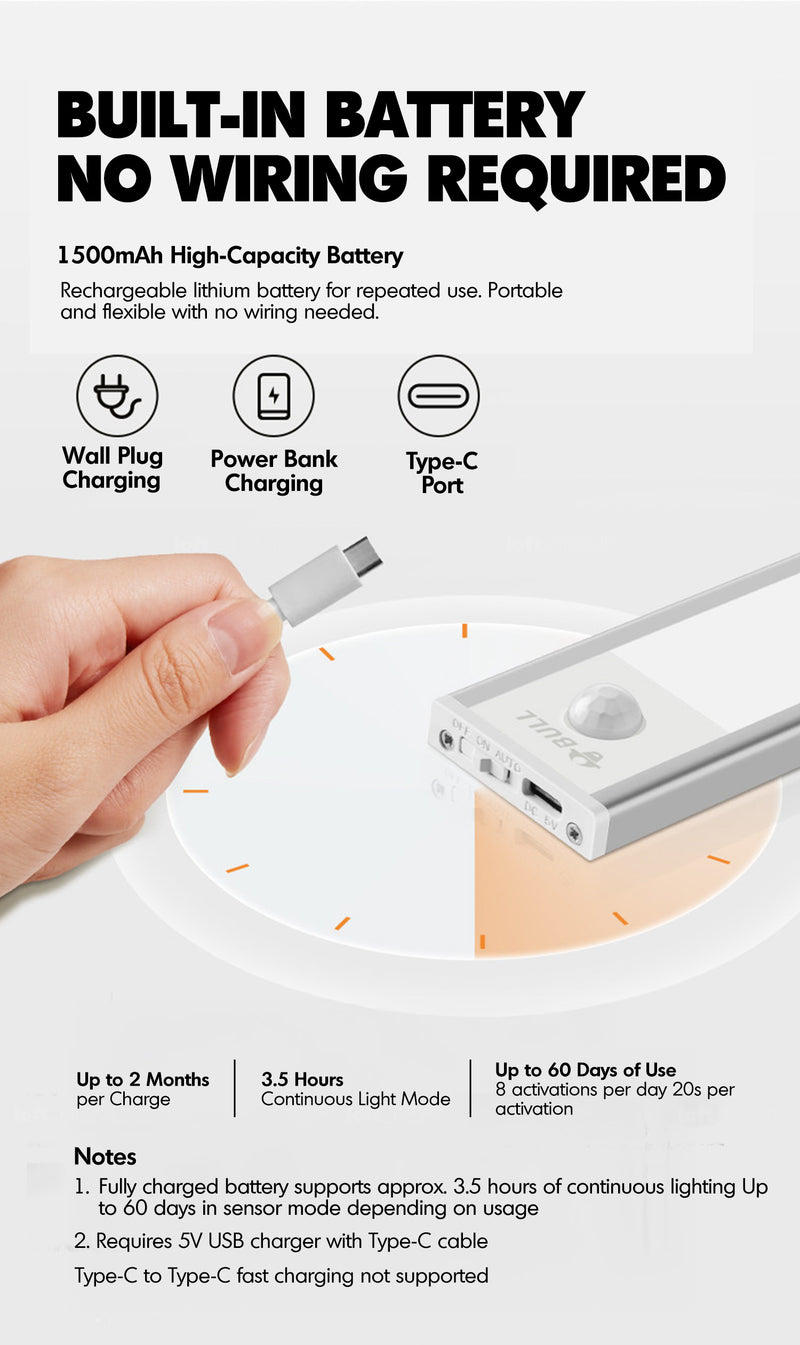 Aluminium Wireless Sensor LED Light Bar Good to Know - 3