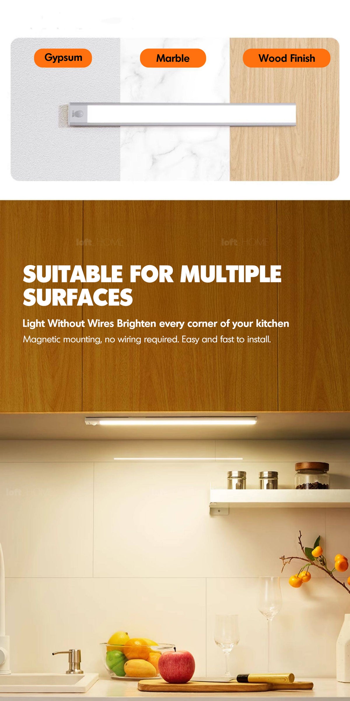 Aluminium Wireless Sensor LED Light Bar Good to Know - 8