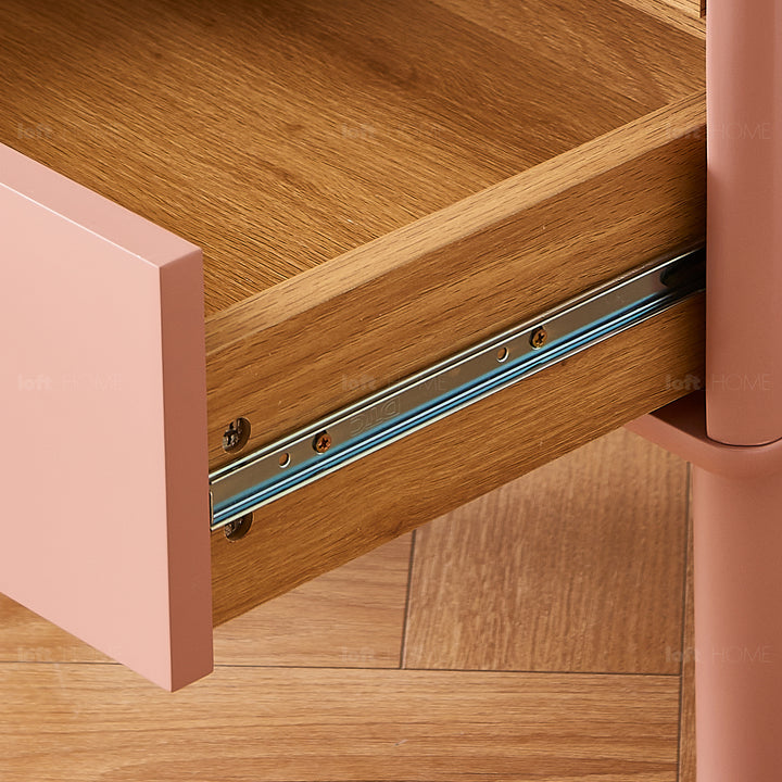Modern Wood Side Table LUNA Detail 6