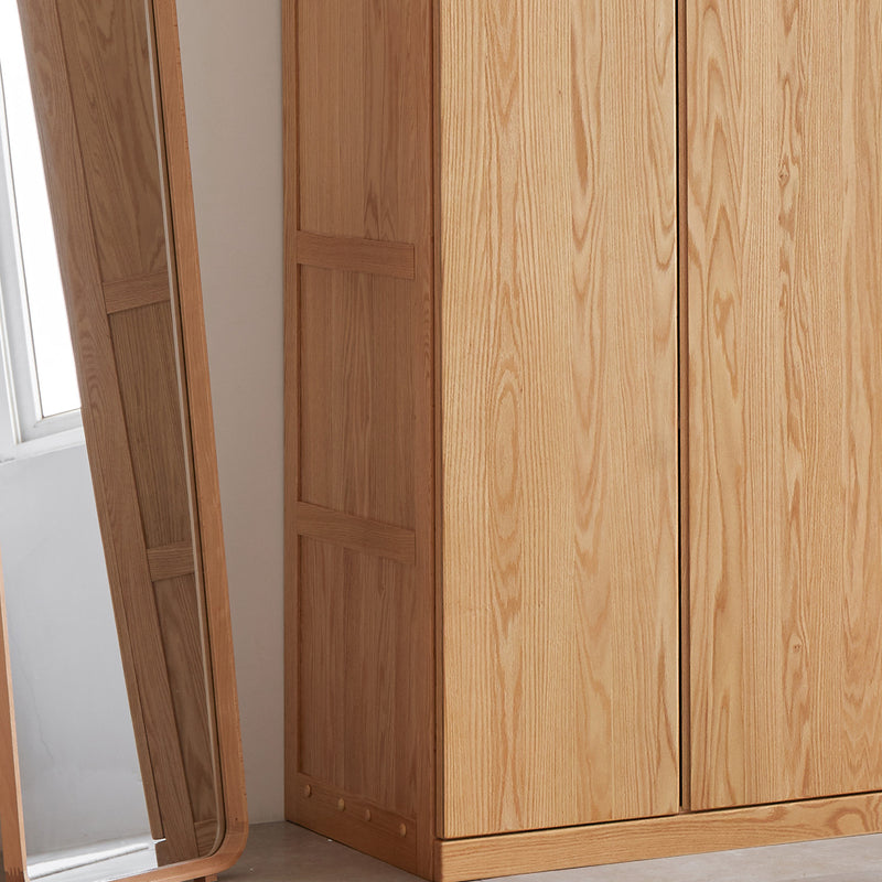 Scandinavian Wood Wardrobe BELLE Material Details Chart