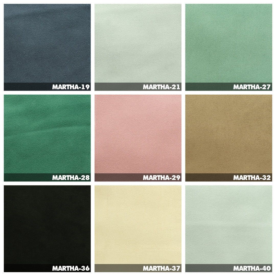 Minimalist Suede Fabric 3 Seater Sofa MILANO Color Variant