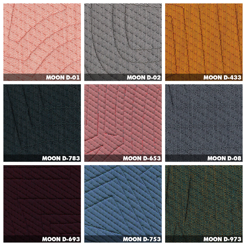 Bauhaus Fabric Ottoman CONCH APPA Color Swatches