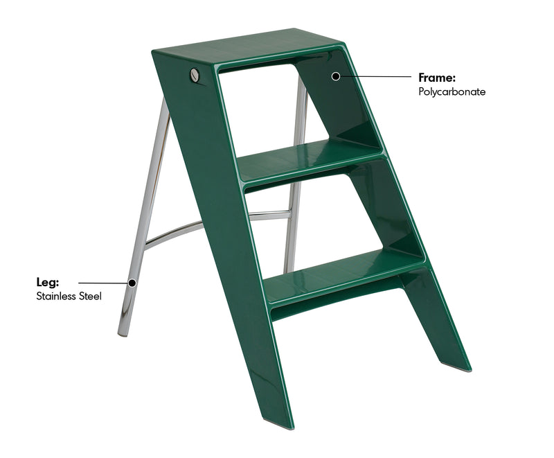Bauhaus Plastic Steel Ladder ALTO Material Details Chart