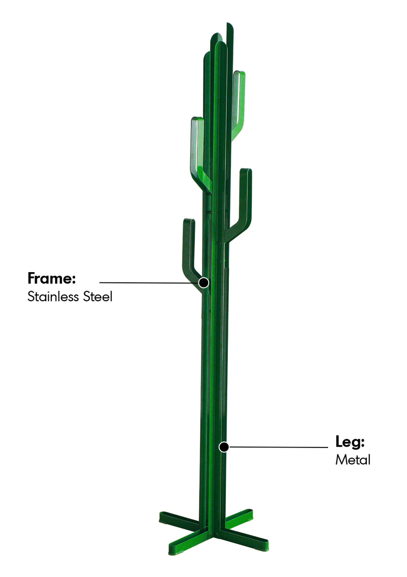 Bauhaus Steel Clothes Hanger CACTUS Material Details Chart
